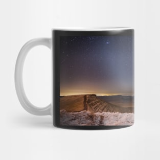 Zodiacal Light over Corn Du in the Brecon Beacons National Park Mug